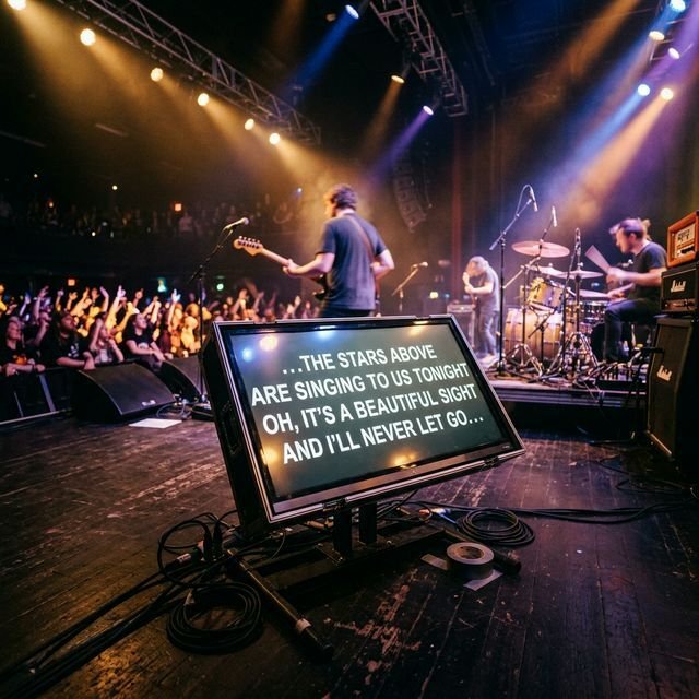 Teleprompter Letras